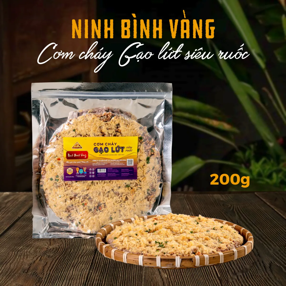 Các loại cơm cháy Ninh Bình: nếp, gạo lứt, chà bông, siêu ruốc khác nhau ra sao?