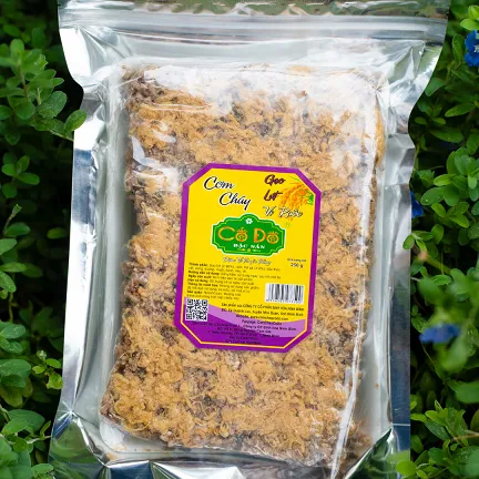 Cơm cháy Cố Đô gạo lứt vị ruốc 250 g
